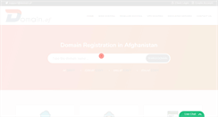 Desktop Screenshot of domain.af