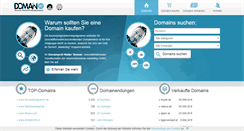 Desktop Screenshot of domain.at