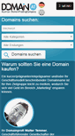 Mobile Screenshot of domain.at