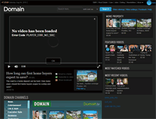 Tablet Screenshot of media.domain.com.au