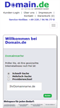 Mobile Screenshot of domain.de
